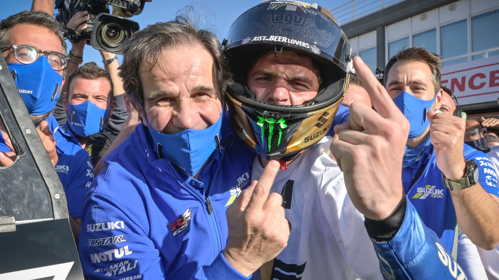 Davide Brivio, Joan Mir, Suzuki